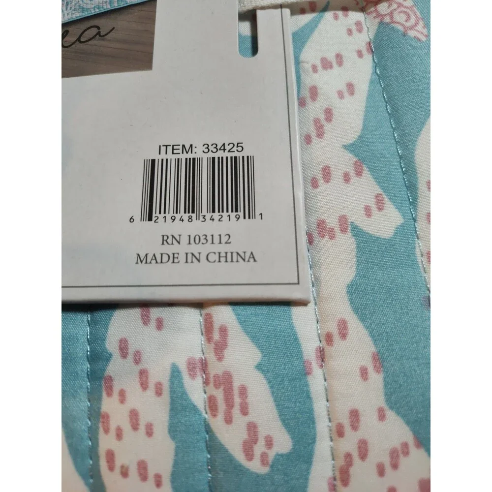 Sun And Sea Three-piece Quilt Set 1 Quilt Two Shams (932)